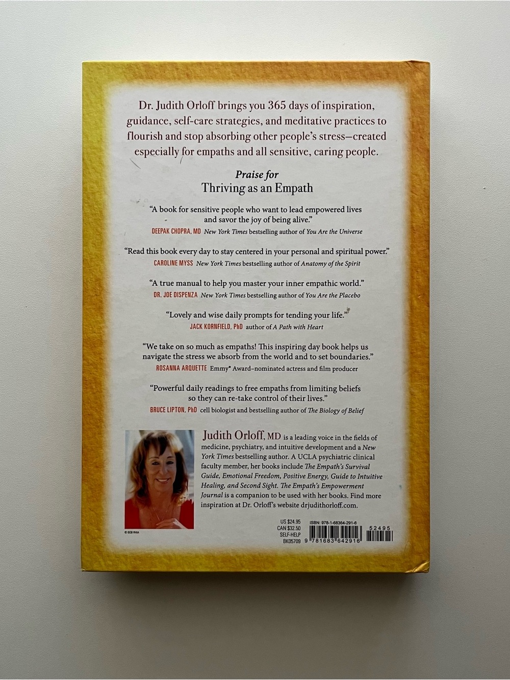 Thriving as an Empath by Judith Orloff - Hardcover Self Help Book - Picture 2 of 2